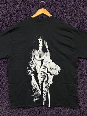 Lady Gaga Mayhem Album Art Portrait Synth Popstar T-Shirt XL